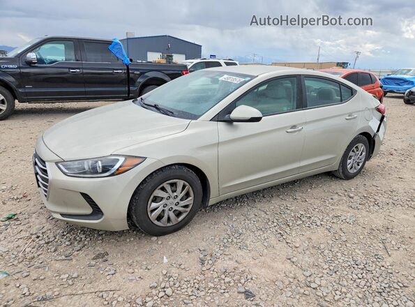 5NPD74LF9HH148652 2017 HYUNDAI ELANTRA Silver Front left