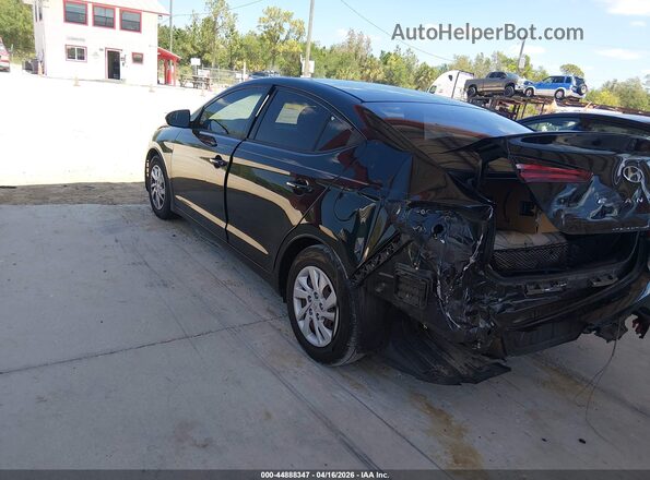 5NPD74LF9KH496233 2019 HYUNDAI ELANTRA Черный Задняя левая четверть
