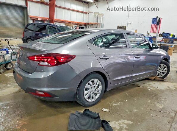 5NPD74LF9LH527658 2020 HYUNDAI ELANTRA Серый Задняя правая четверть