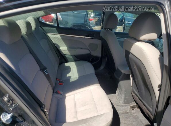 5NPD74LF9LH565228 2020 HYUNDAI ELANTRA Black Հետևի նստատեղերի տեսք