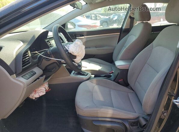 5NPD74LF9LH565228 2020 HYUNDAI ELANTRA Black Սալոնի դիմացի տեսք