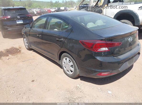 5NPD74LF9LH616629 2020 HYUNDAI ELANTRA Black Tył lewy