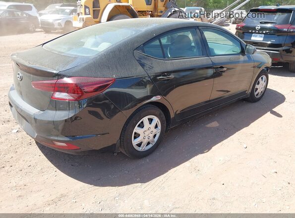 5NPD74LF9LH616629 2020 HYUNDAI ELANTRA Black Tył prawy