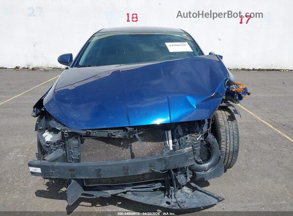 5NPD74LFXKH482955 2019 HYUNDAI ELANTRA Blue Widok wnętrza z tyłu