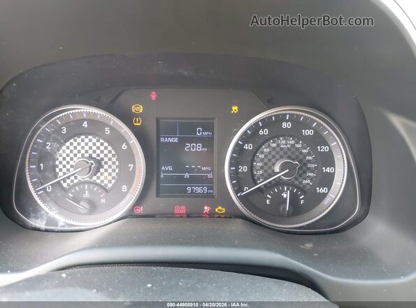 5NPD74LFXKH482955 2019 HYUNDAI ELANTRA Blue Widok tylnych siedzeń