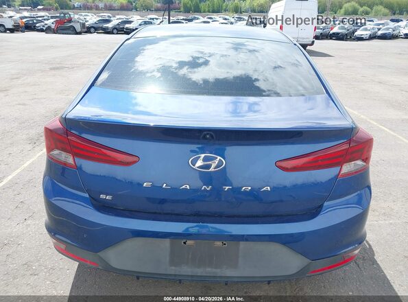5NPD74LFXKH482955 2019 HYUNDAI ELANTRA Blue 