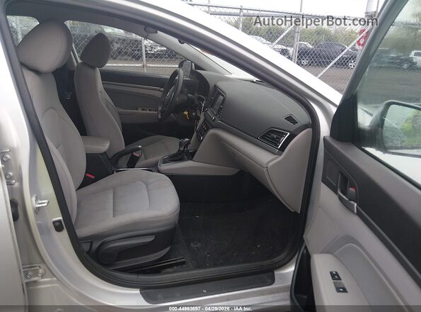 5NPD84LF0HH004923 2017 HYUNDAI ELANTRA Silver Սալոնի դիմացի տեսք