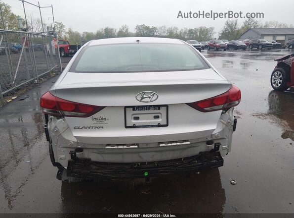 5NPD84LF0HH004923 2017 HYUNDAI ELANTRA Silver 