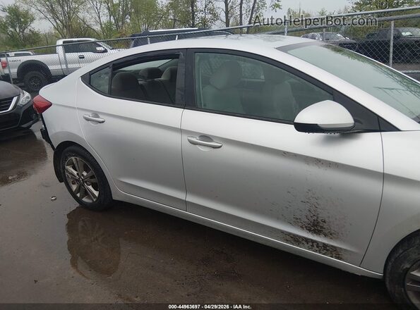5NPD84LF0HH004923 2017 HYUNDAI ELANTRA Silver Սալոնի հետևի տեսք