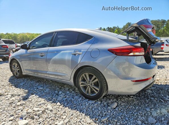 5NPD84LF0HH107498 2017 HYUNDAI ELANTRA Серебряный Задняя левая четверть
