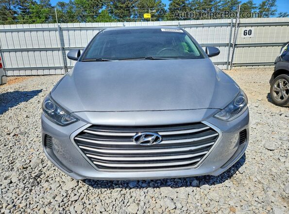 5NPD84LF0HH107498 2017 HYUNDAI ELANTRA Серебряный Вид спереди
