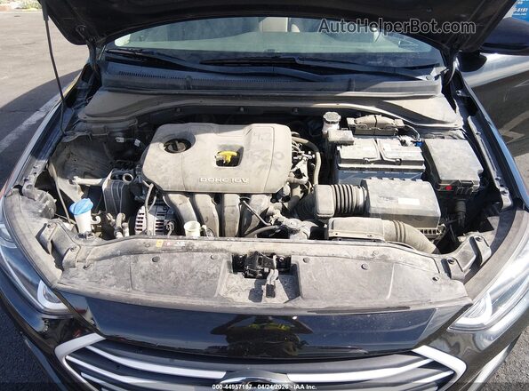 5NPD84LF0JH307111 2018 HYUNDAI ELANTRA Черный Вид сзади