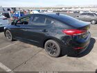 2018 Hyundai Elantra Sel Черный vin: 5NPD84LF0JH307111