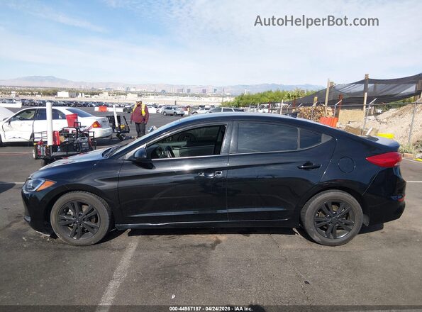 5NPD84LF0JH307111 2018 HYUNDAI ELANTRA Черный Панорамный вид салона 360°