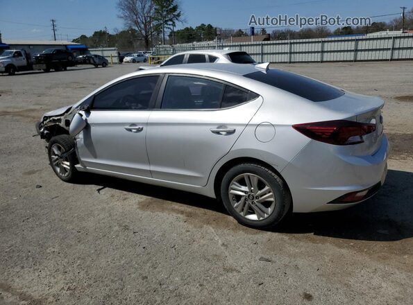 5NPD84LF0KH419263 2019 HYUNDAI ELANTRA Серебряный Задняя левая четверть