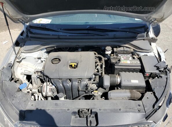 5NPD84LF0KH419263 2019 HYUNDAI ELANTRA Серебряный Вид задней части салона
