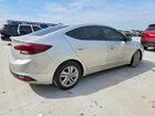 2019 Hyundai Elantra Sel Серебряный vin: 5NPD84LF0KH433082