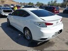 2019 Hyundai Elantra Sel White vin: 5NPD84LF0KH492987