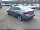 2020 Hyundai Elantra Sel Gray vin: 5NPD84LF0LH522698