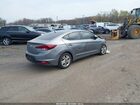 2020 Hyundai Elantra Sel Gray vin: 5NPD84LF0LH522698