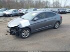 2020 Hyundai Elantra Sel Gray vin: 5NPD84LF0LH522698