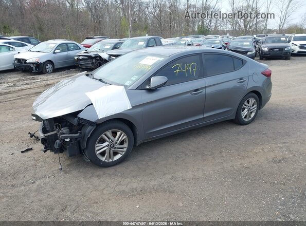 5NPD84LF0LH522698 2020 HYUNDAI ELANTRA Gray Przód lewy
