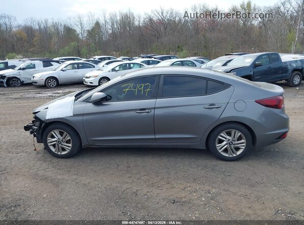 5NPD84LF0LH522698 2020 HYUNDAI ELANTRA Gray Widok wnętrza 360 stopni