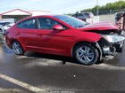 2020 Hyundai Elantra Sel Красный vin: 5NPD84LF0LH568256