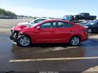 2020 Hyundai Elantra Sel Красный vin: 5NPD84LF0LH568256