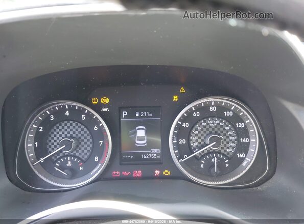 5NPD84LF0LH580293 2020 HYUNDAI ELANTRA White Widok tylnych siedzeń
