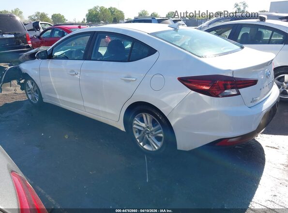 5NPD84LF0LH580293 2020 HYUNDAI ELANTRA White Tył lewy