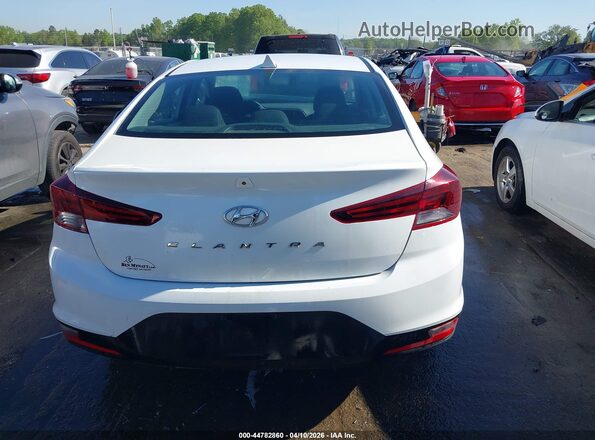 5NPD84LF0LH580293 2020 HYUNDAI ELANTRA White 