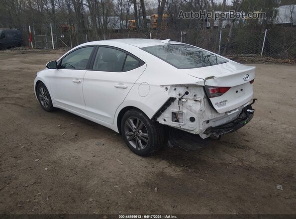 5NPD84LF1HH004784 2017 HYUNDAI ELANTRA Белый Задняя левая четверть
