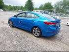 2017 Hyundai Elantra Limited Blue vin: 5NPD84LF1HH039826