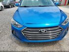 2017 Hyundai Elantra Limited Blue vin: 5NPD84LF1HH039826