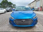 2017 Hyundai Elantra Limited Blue vin: 5NPD84LF1HH039826