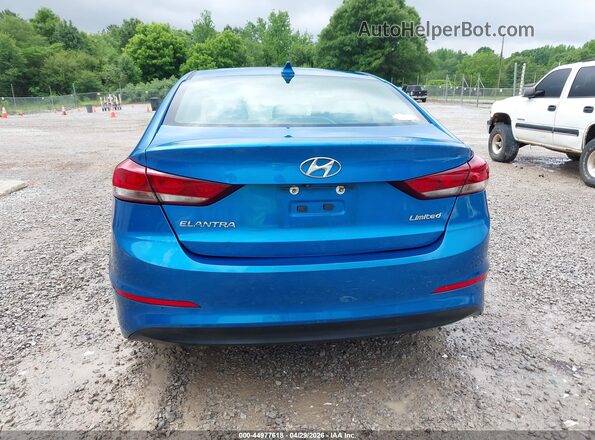 5NPD84LF1HH039826 2017 HYUNDAI ELANTRA Blue 