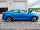 2017 Hyundai Elantra Limited Blue vin: 5NPD84LF1HH039826