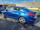 2017 Hyundai Elantra Value Edition Синий vin: 5NPD84LF1HH142177