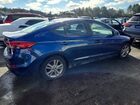 2017 Hyundai Elantra Value Edition Синий vin: 5NPD84LF1HH142177