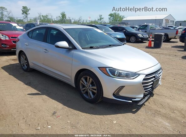 5NPD84LF1HH158489 2017 HYUNDAI ELANTRA Silver Delantero derecho