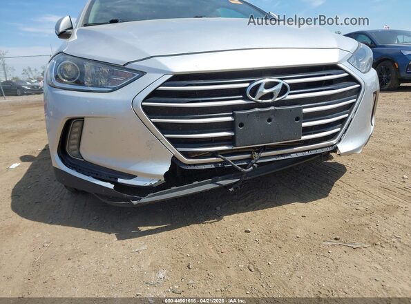 5NPD84LF1HH158489 2017 HYUNDAI ELANTRA Silver Vista frontal