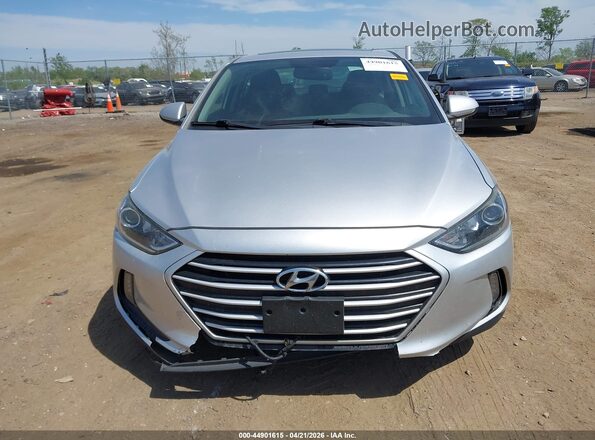 5NPD84LF1HH158489 2017 HYUNDAI ELANTRA Silver Vista del cuadro de instrumentos