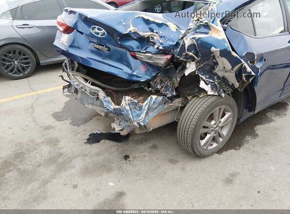 5NPD84LF1JH230104 2018 HYUNDAI ELANTRA Blue Vista frontal