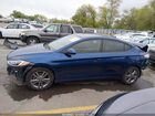 2018 Hyundai Elantra Sel Blue vin: 5NPD84LF1JH230104