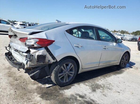 5NPD84LF1JH235206 2018 HYUNDAI ELANTRA Серебряный Задняя правая четверть