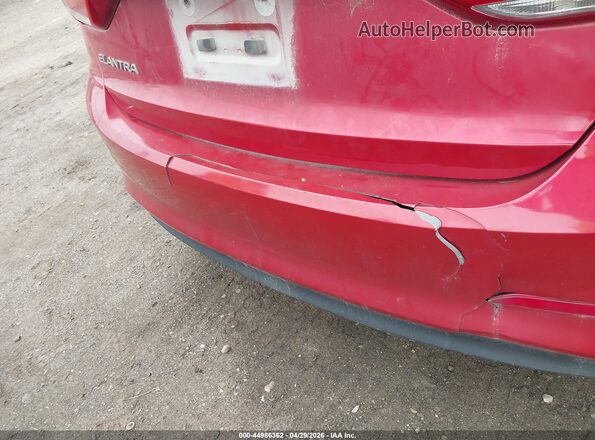 5NPD84LF1JH253656 2018 HYUNDAI ELANTRA Красный 