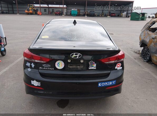 5NPD84LF1JH295423 2018 HYUNDAI ELANTRA Черный 