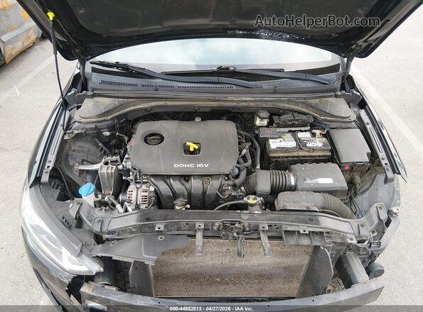 5NPD84LF1JH295423 2018 HYUNDAI ELANTRA Черный Вид сзади