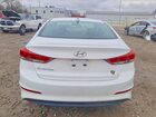2018 Hyundai Elantra Sel Белый vin: 5NPD84LF1JH345706